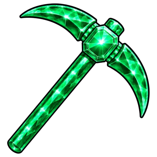 Emerald Pickaxe